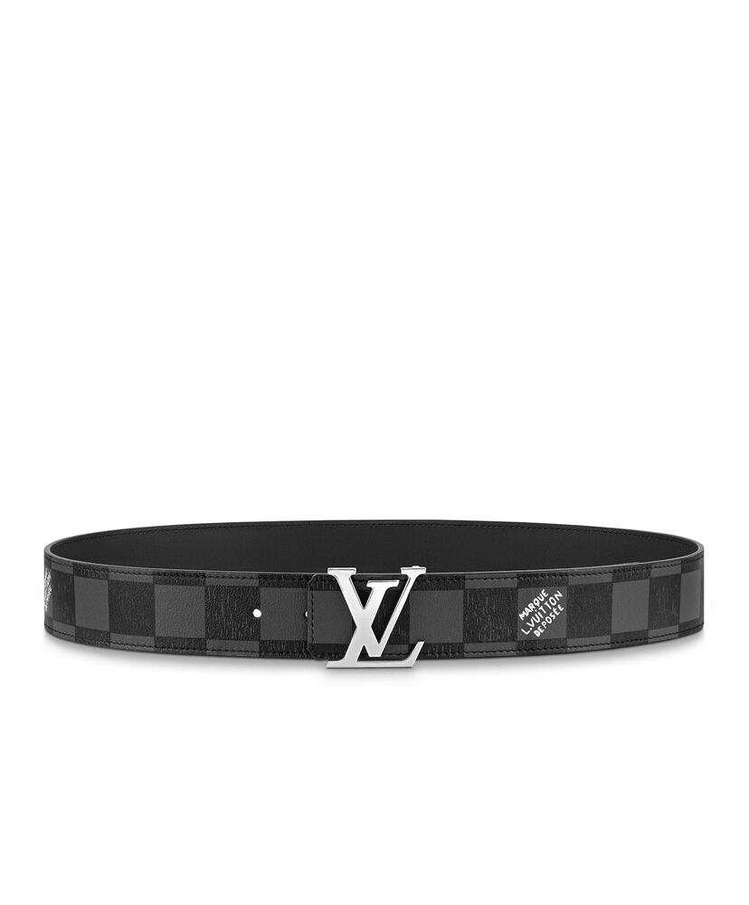 Louis Vuitton Belt LV Initials 40mm Reversible Belt Black - Click Image to Close