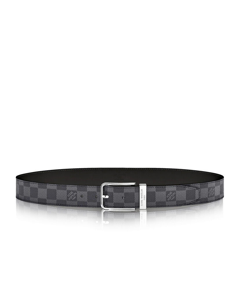 Louis Vuitton Belt Pont Neuf M9402S Black - Click Image to Close