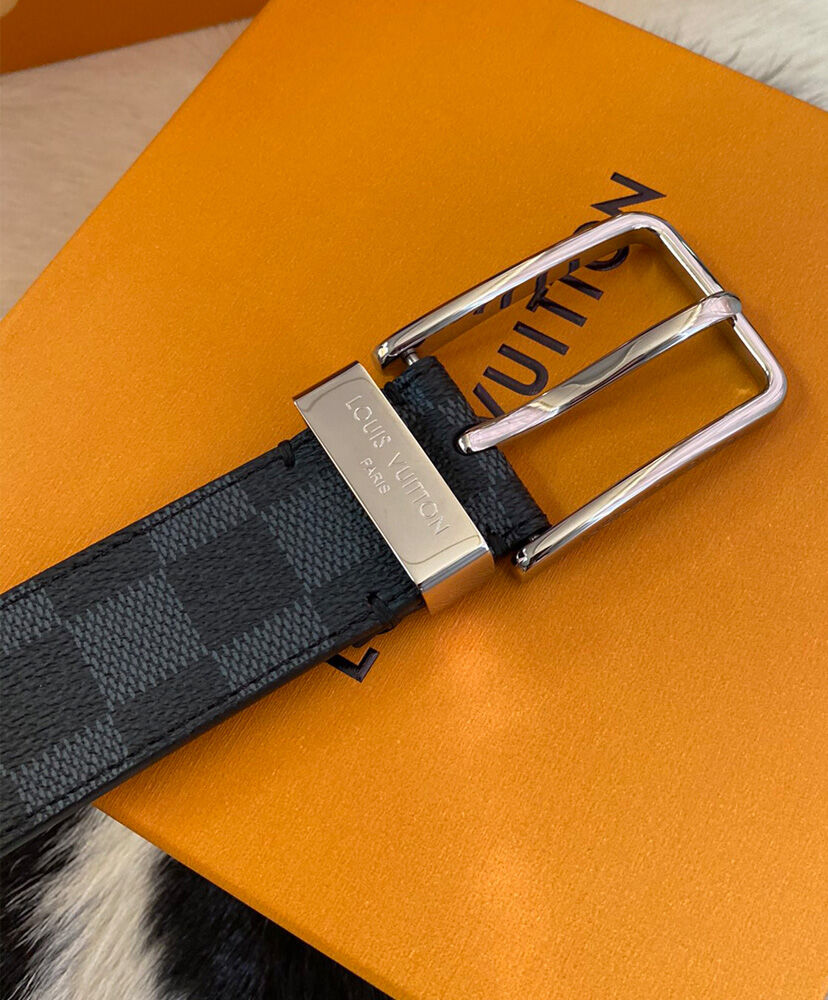 Louis Vuitton Belt Pont Neuf M9402S Black