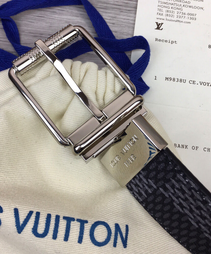 Louis Vuitton Belt LV Initiales 40mm Black