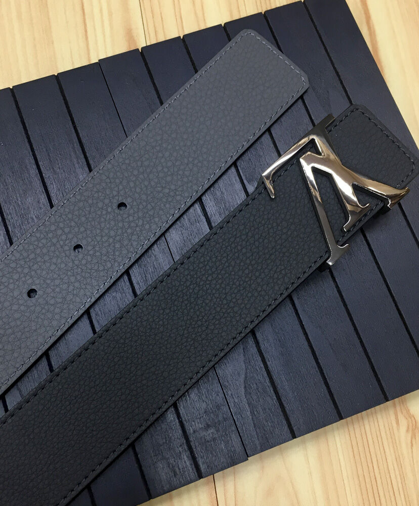 Louis Vuitton Belt LV Initiales Reversible Black