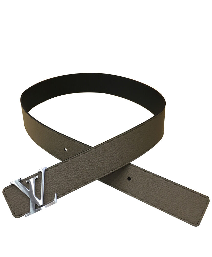 Louis Vuitton Belt LV Initiales Reversible Gray - Click Image to Close