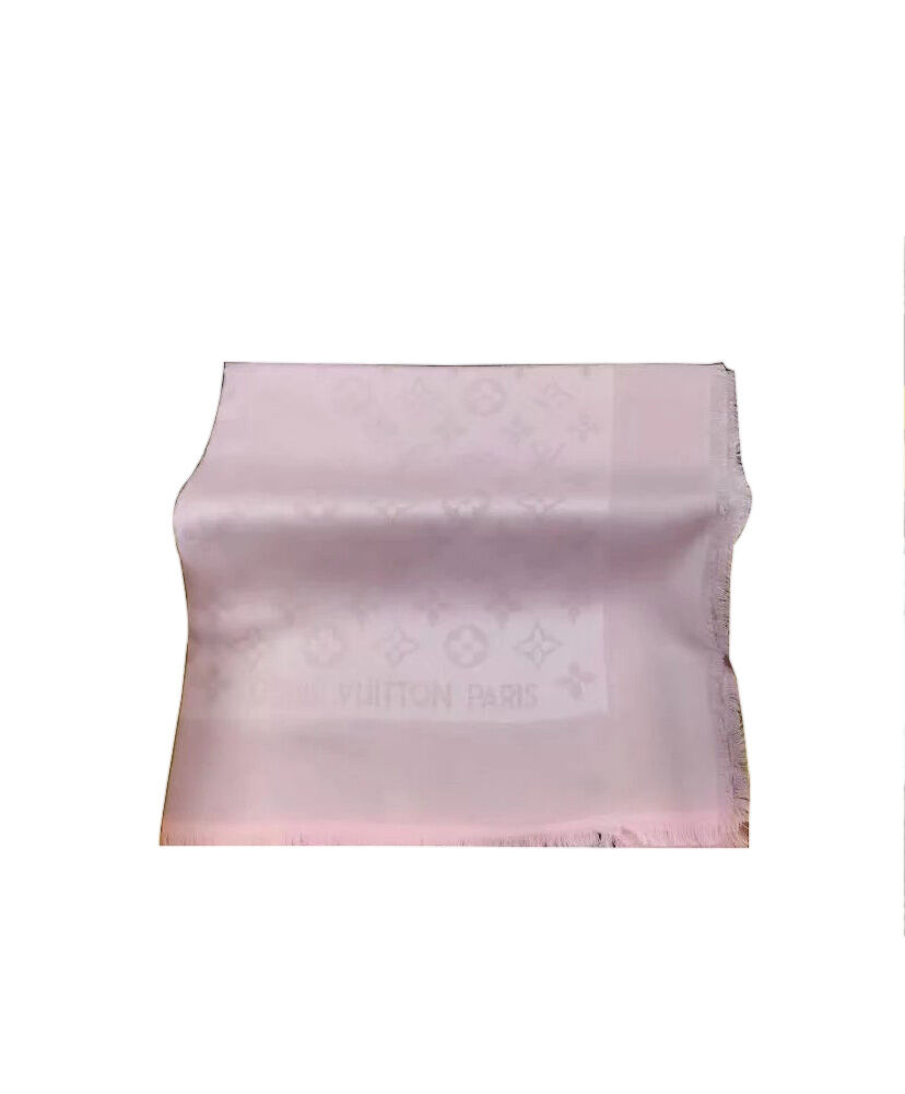 Louis Vuitton Scarf Monogram Shine Shawl Pink