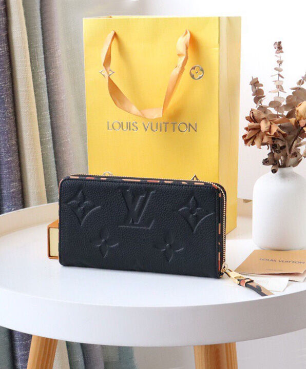 Louis Vuitton Wallet Zippy Wallet M80680 Black