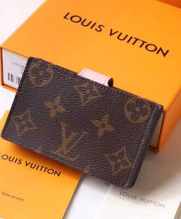 Louis Vuitton Wallet Card Holder M69761 M80878 Pink