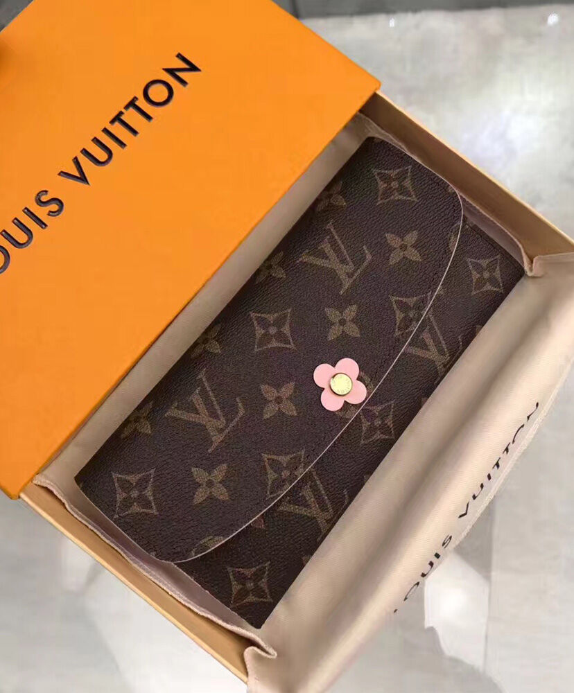 Louis Vuitton Wallet Emilie Wallet M64202 Peachblow