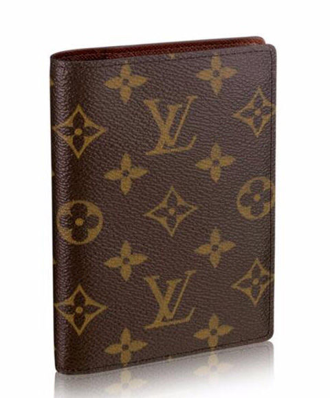 Louis Vuitton Wallet Passport Coverp Brown M60181
