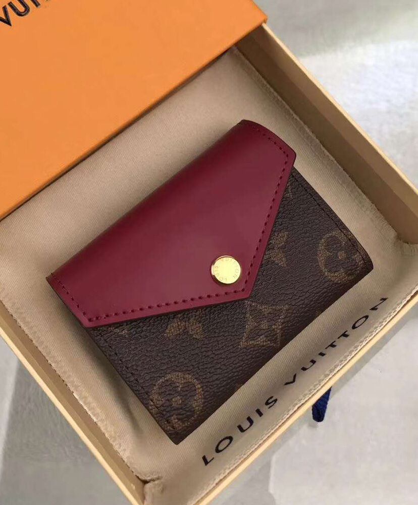 Louis Vuitton Wallet Zoe wallet M62932 M62933 Mauve