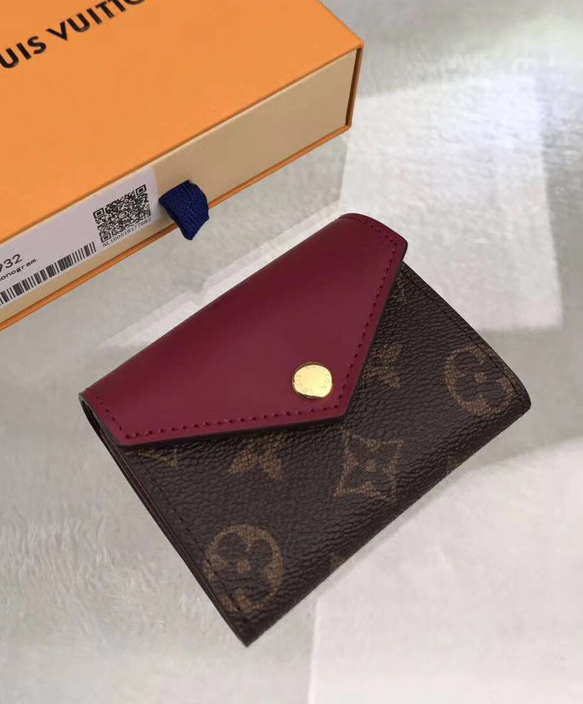 Louis Vuitton Wallet Zoe wallet M62932 M62933 Mauve