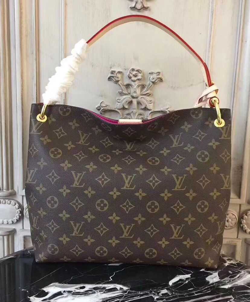 Louis Vuitton Graceful PM M43700 M43700 M43701 Peachblow