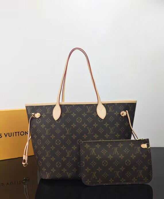 Louis Vuitton Monogram Neverfull M40995 Brown