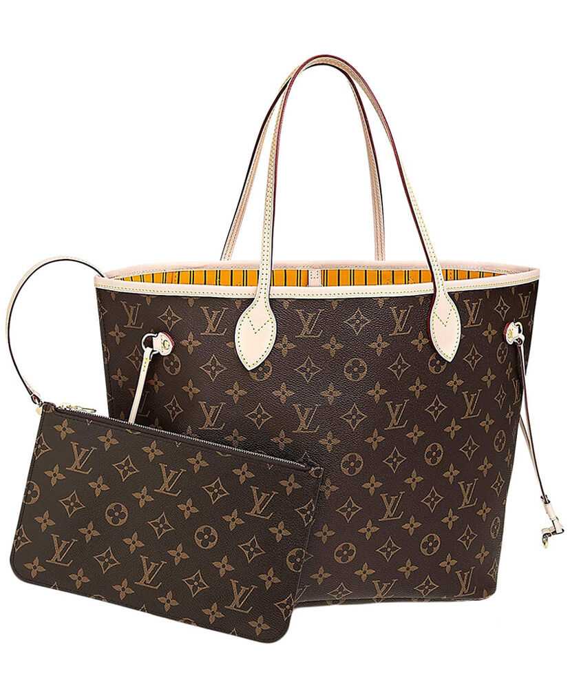 Louis Vuitton Monogram Neverfull M40995 M40996 M40997 Yellow - Click Image to Close