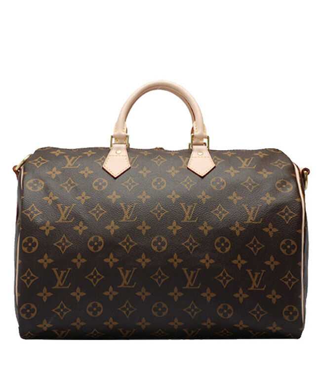 Louis Vuitton monogram speedy M40393 Brown