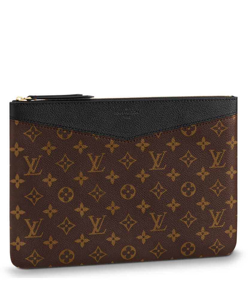 Louis Vuitton Daily Pouch M62048 M64590 M64591 Black - Click Image to Close