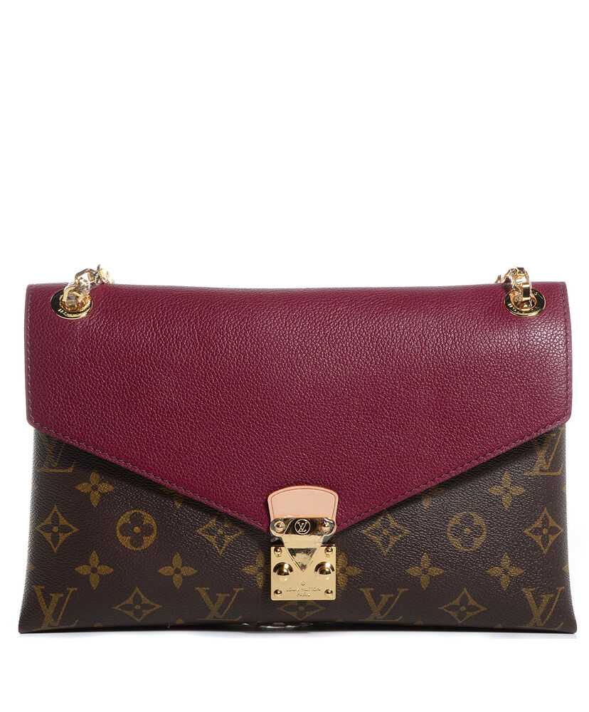 Louis Vuitton Monogram Canvas Pallas Chain Havane M41201 Mauve - Click Image to Close