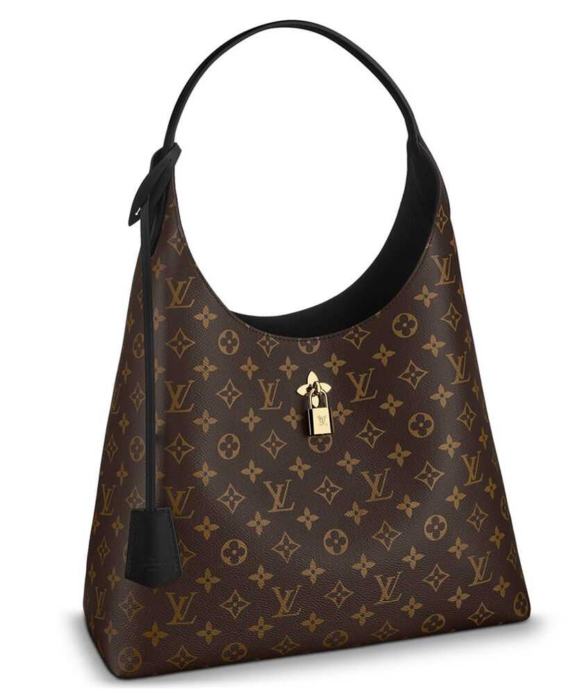 Louis Vuitton Flower Hobo M43545 M43546 M43547 Black - Click Image to Close