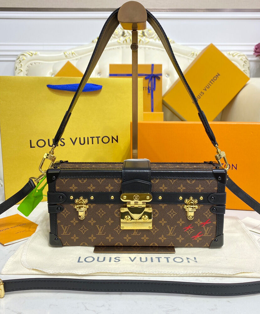 Louis Vuitton Petite Malle East West Brown