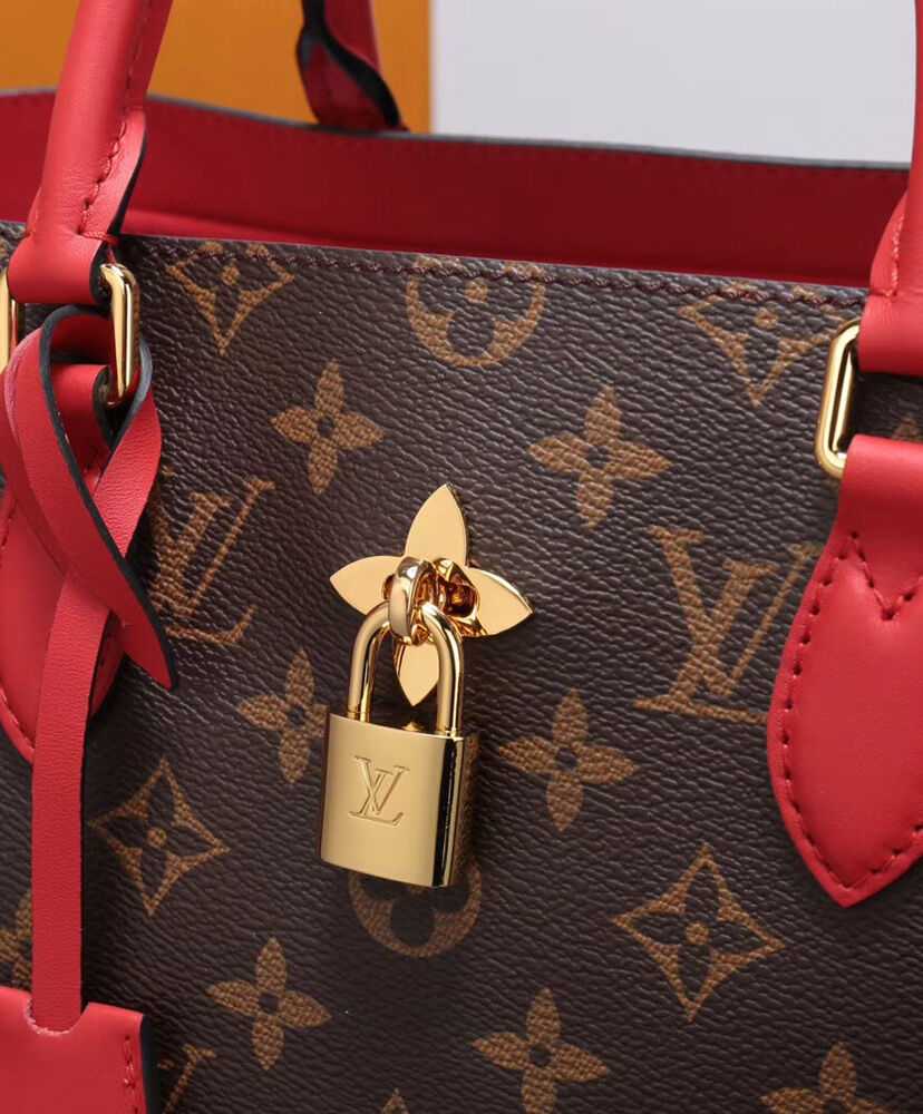 Louis Vuitton Flower Tote M43550 M43553 Red