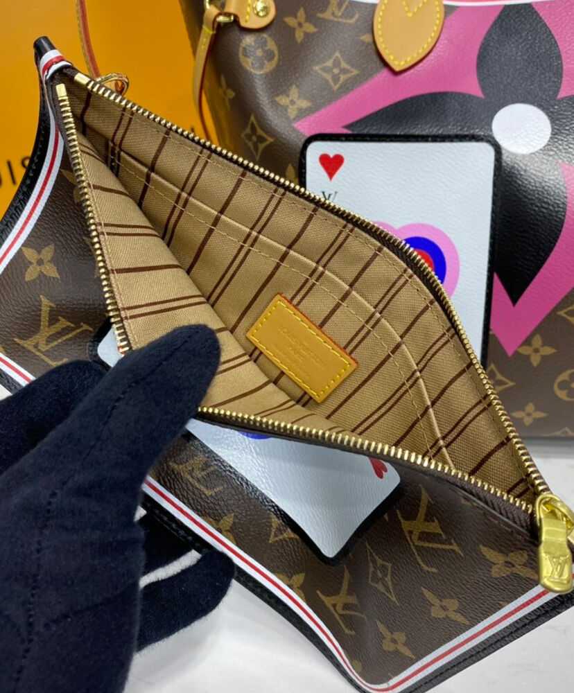 Louis Vuitton Game On Neverfull MM M57452 Brown