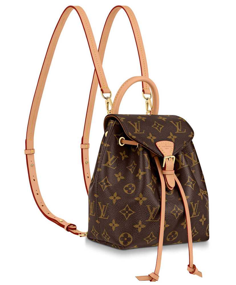 Louis Vuitton Montsouris BB M45502 M45516 Brown - Click Image to Close