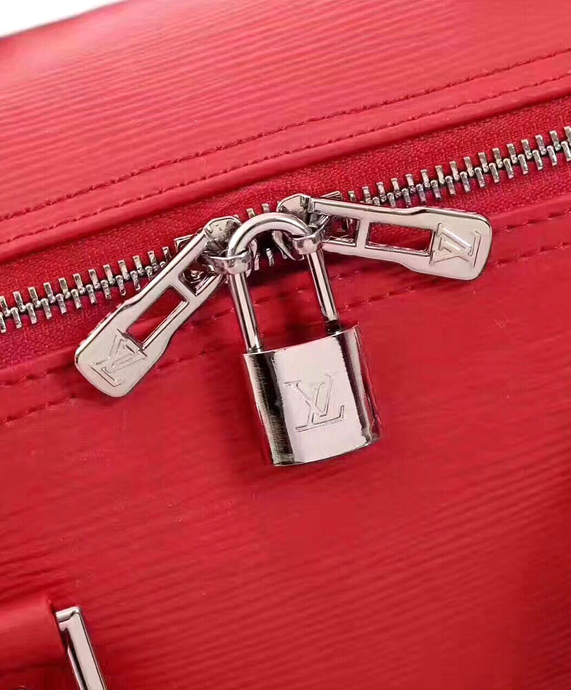Louis Vuitton X Supreme Epi Keepall Bag Red