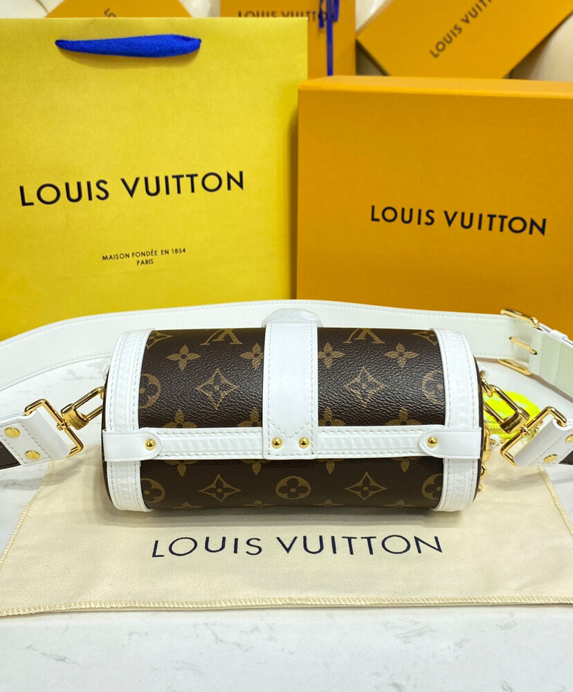 Louis Vuitton Papillon Trunk White