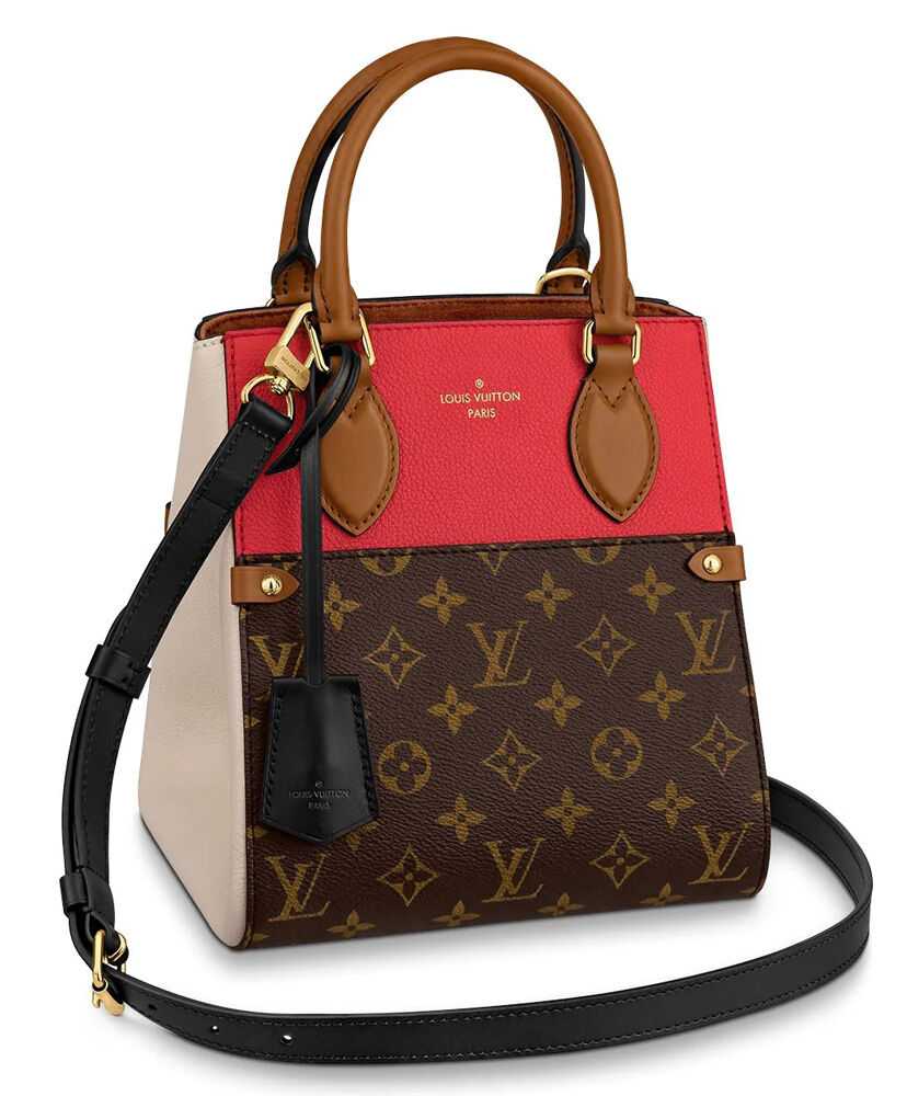 Louis Vuitton Fold Tote PM M45389 Red - Click Image to Close