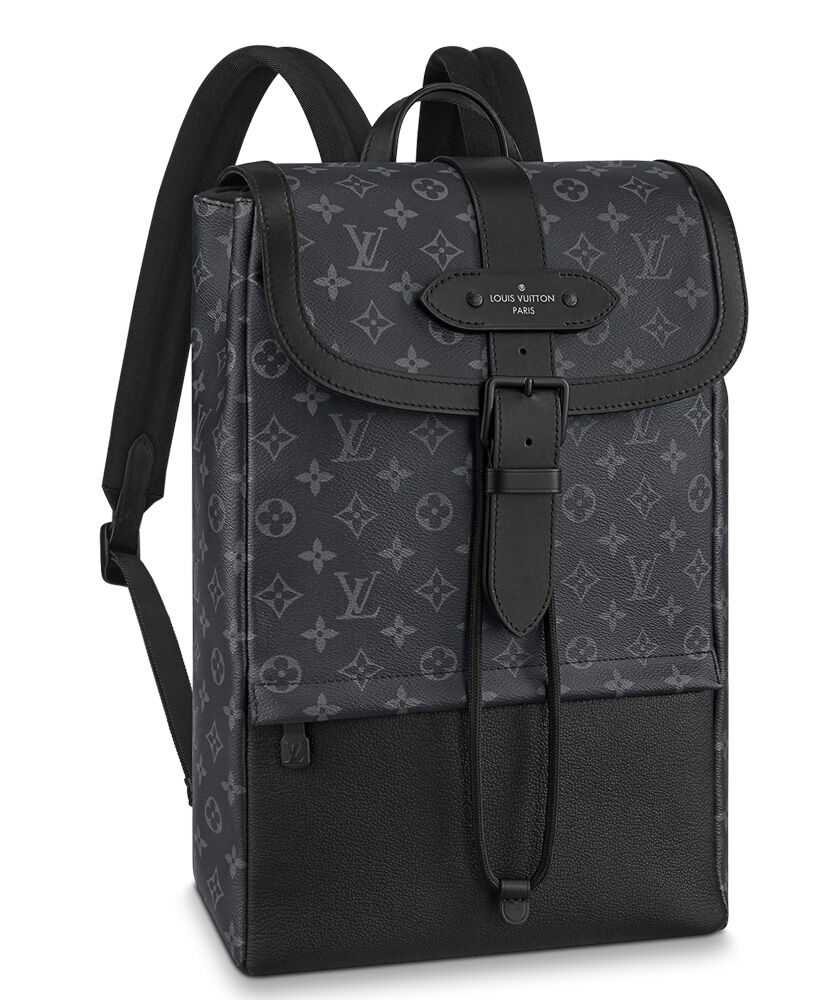 Louis Vuitton Saumur Backpack M45913 Black - Click Image to Close