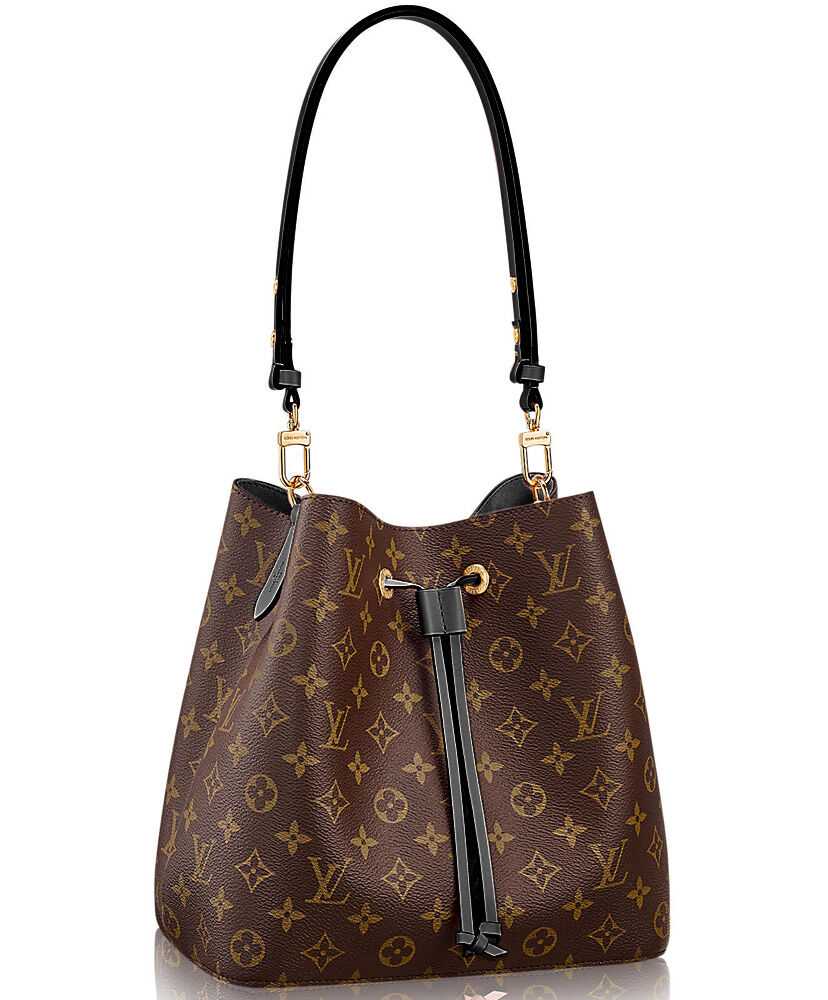 Louis Vuitton Monogram Neonoe M44020 M44021 M44022 Black - Click Image to Close