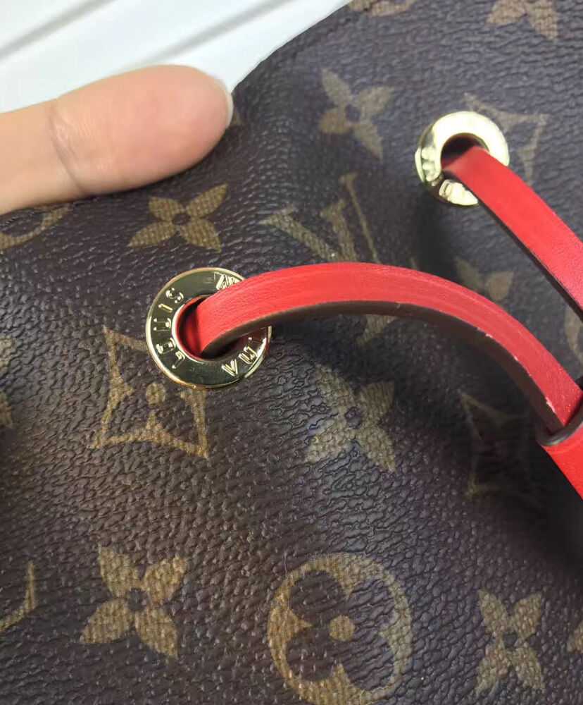 Louis Vuitton Monogram Neonoe M44020 M44021 M44022 Red