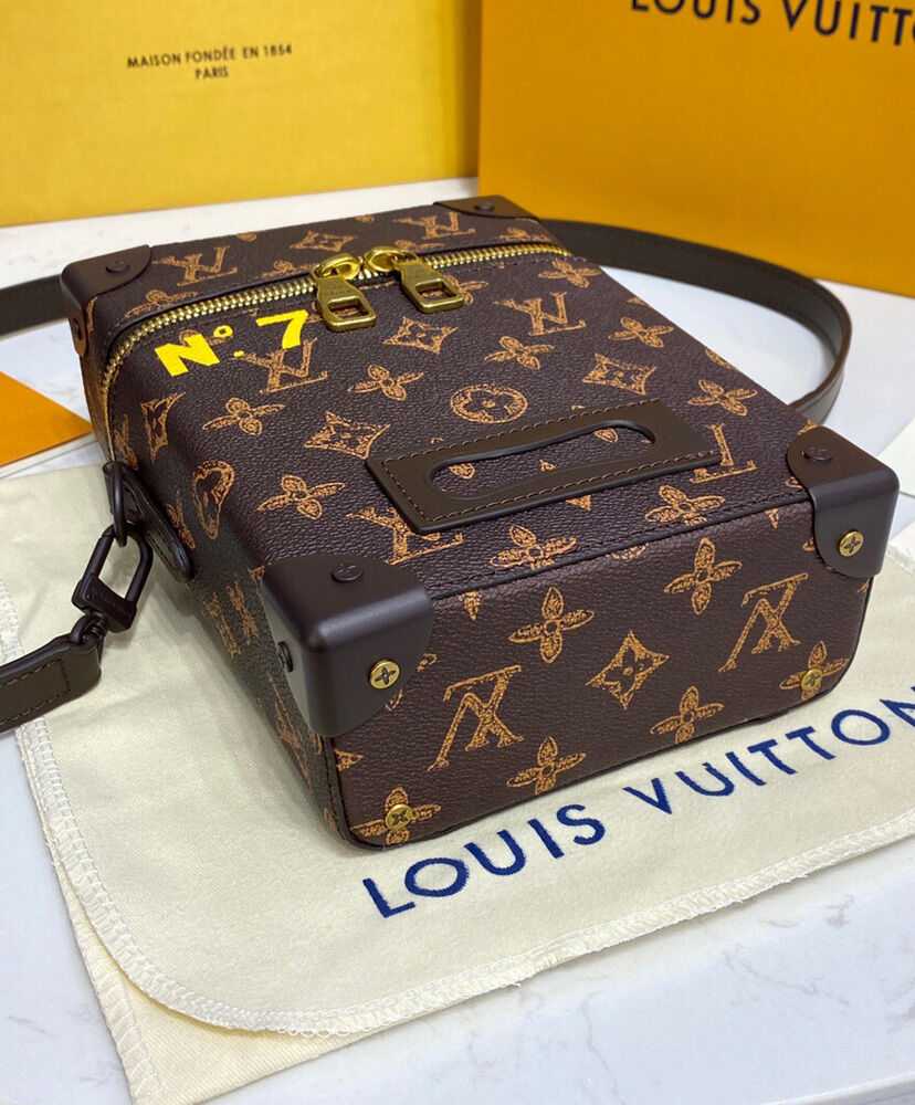 Louis Vuitton Vertical Box Trunk M59664 Brown