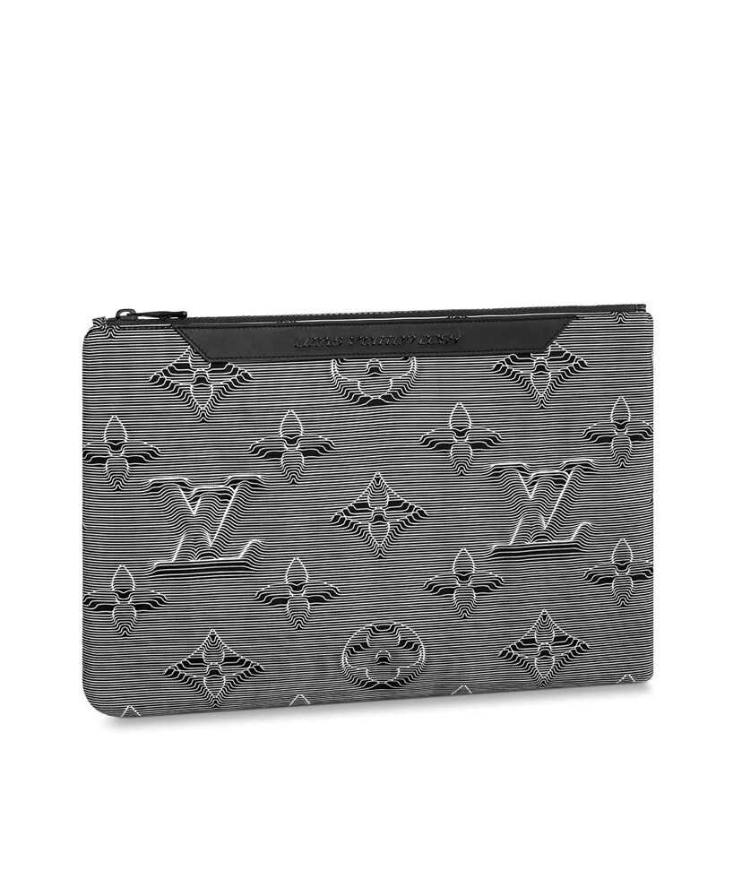 Louis Vuitton Reversible Pouch M68777 Gray