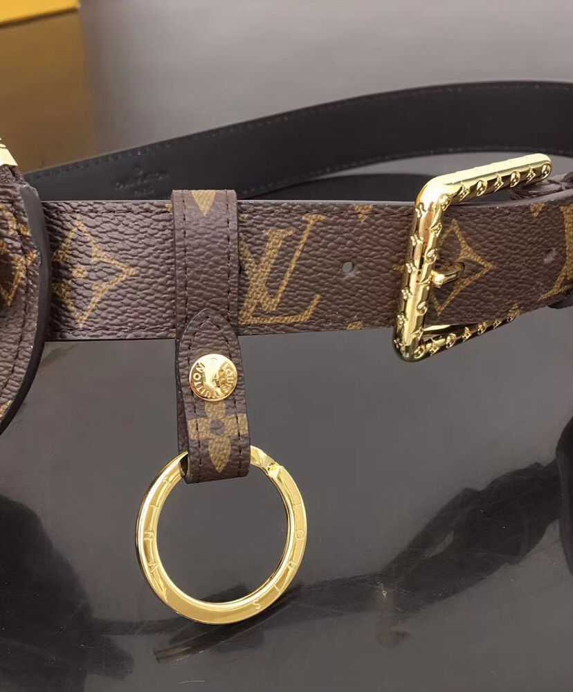 Louis Vuitton Daily Multi Pocket 30mm Belt M0236Y Brown