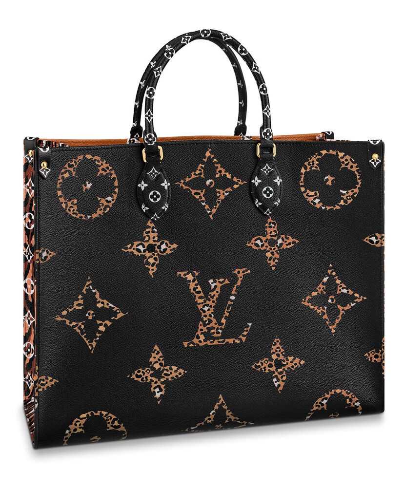 Louis Vuitton Onthego Tote Bag M44674 M44675 Black - Click Image to Close