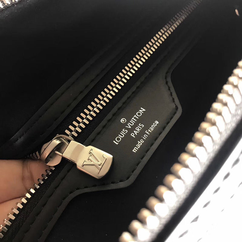 Louis Vuitton X Supreme Epi Keepall Bag Black