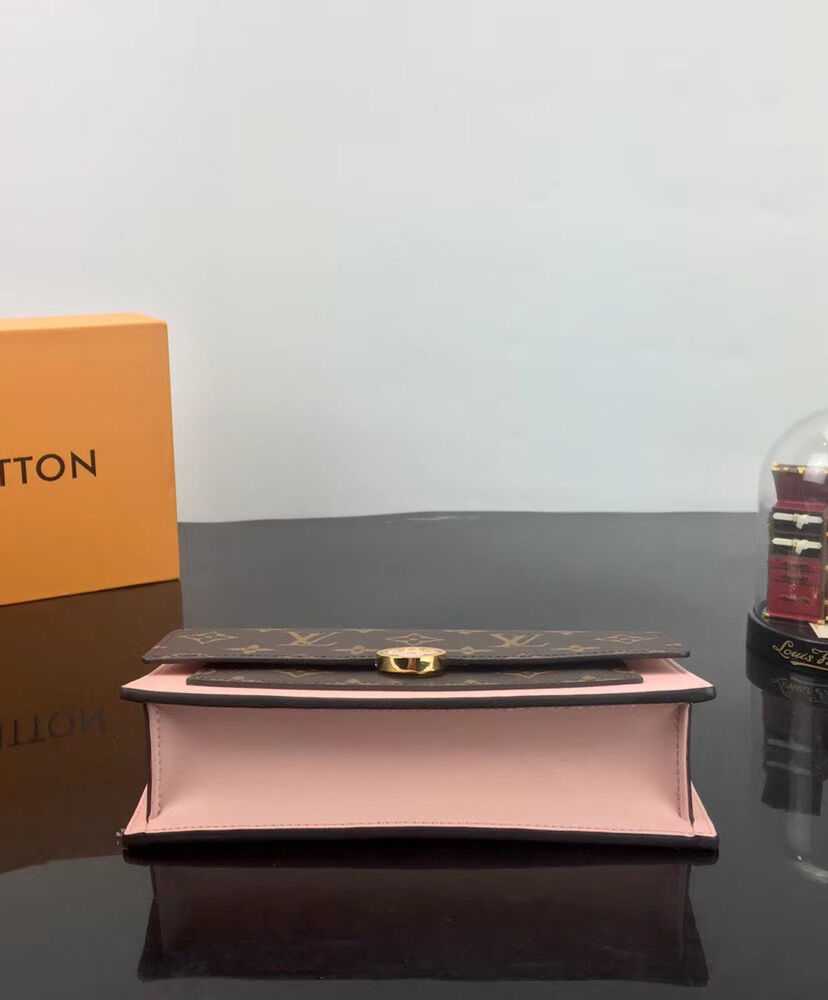 Louis Vuitton Flore Chain Wallet M67404 M67405 Pink