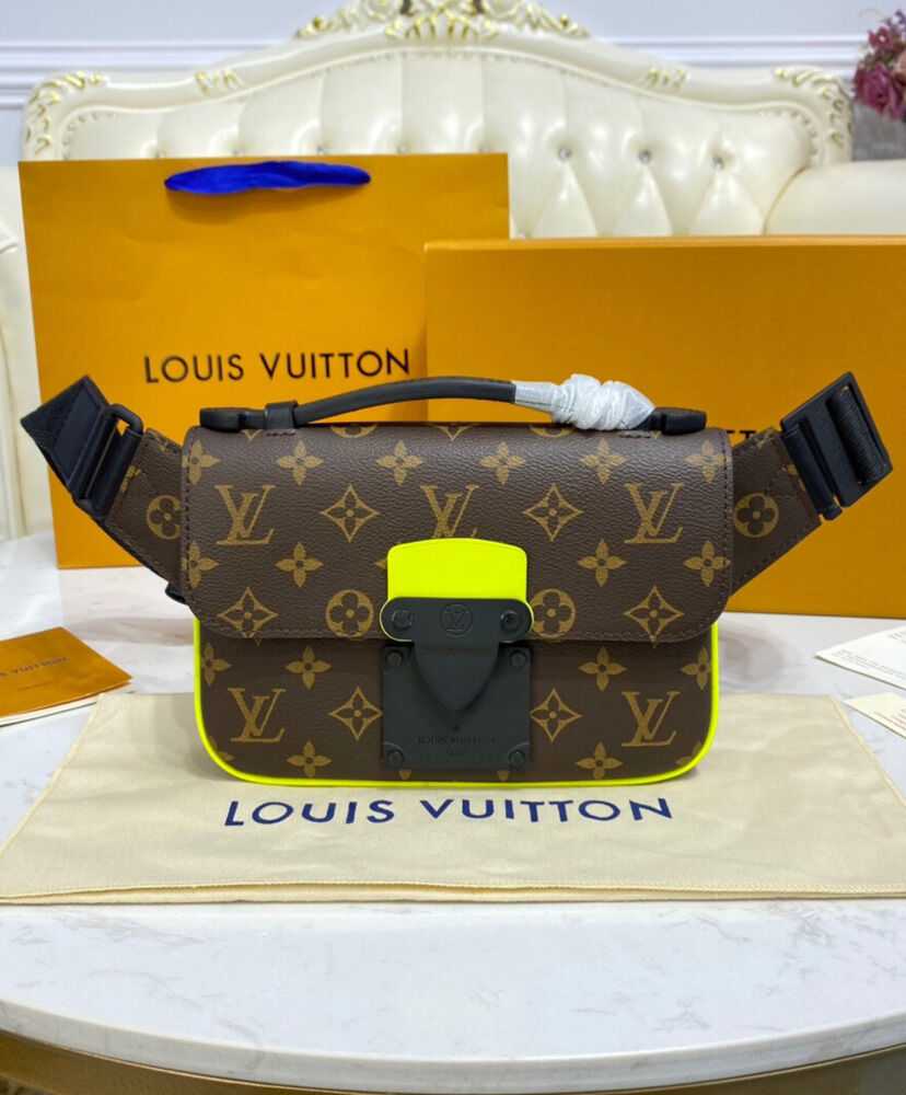 Louis Vuitton S Lock Sling Bag M45807 M45864 Yellow