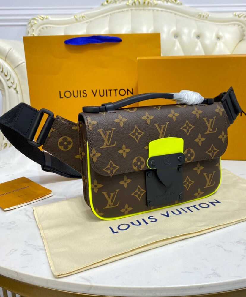 Louis Vuitton S Lock Sling Bag M45807 M45864 Yellow