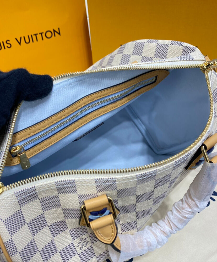 Louis Vuitton Speedy Bandouliere 30 N50054 White