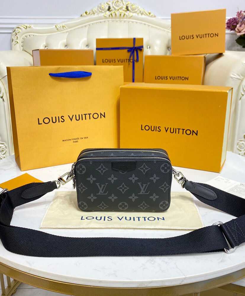 Louis Vuitton Alpha Wearable Wallet M80741 Black