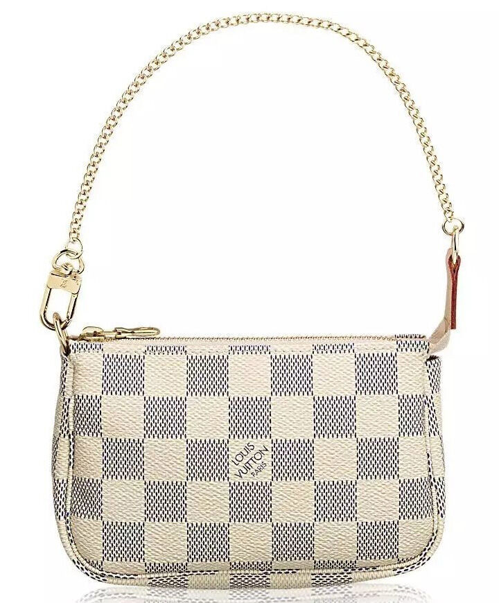 Louis Vuitton Pochette Accessoires Bag N58010 White - Click Image to Close