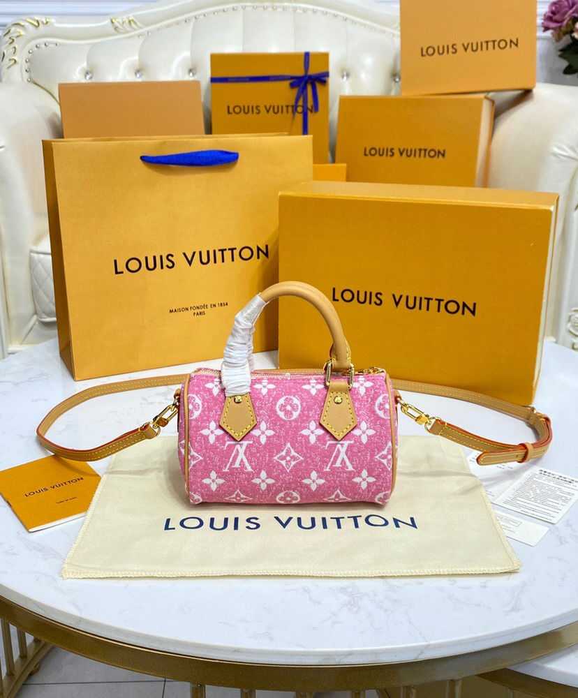 Louis Vuitton Nano Speedy M81168 M81213 Pink