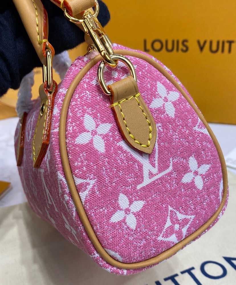 Louis Vuitton Nano Speedy M81168 M81213 Pink