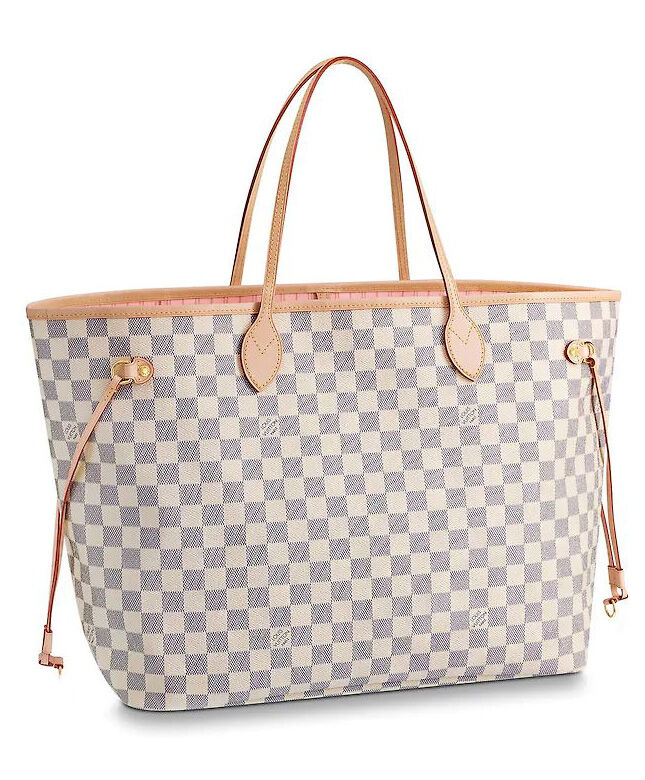 Louis Vuitton Neverfull GM N41604 White - Click Image to Close