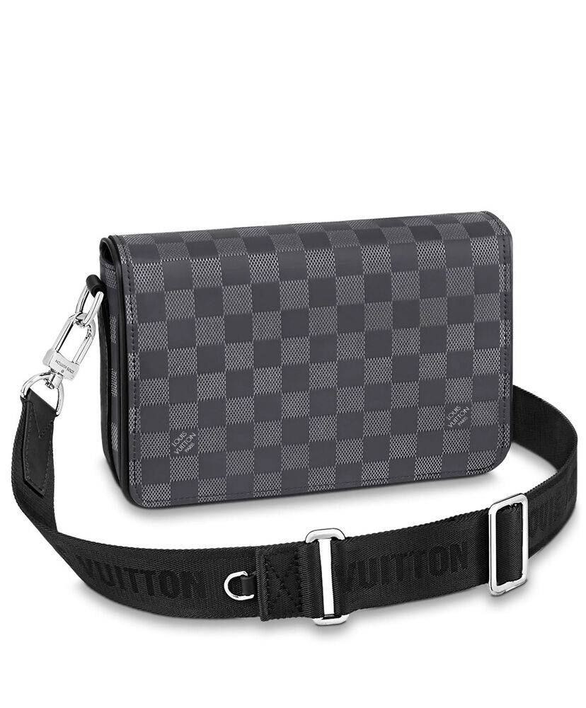 Louis Vuitton Studio Messenger Bag N50007 Black - Click Image to Close