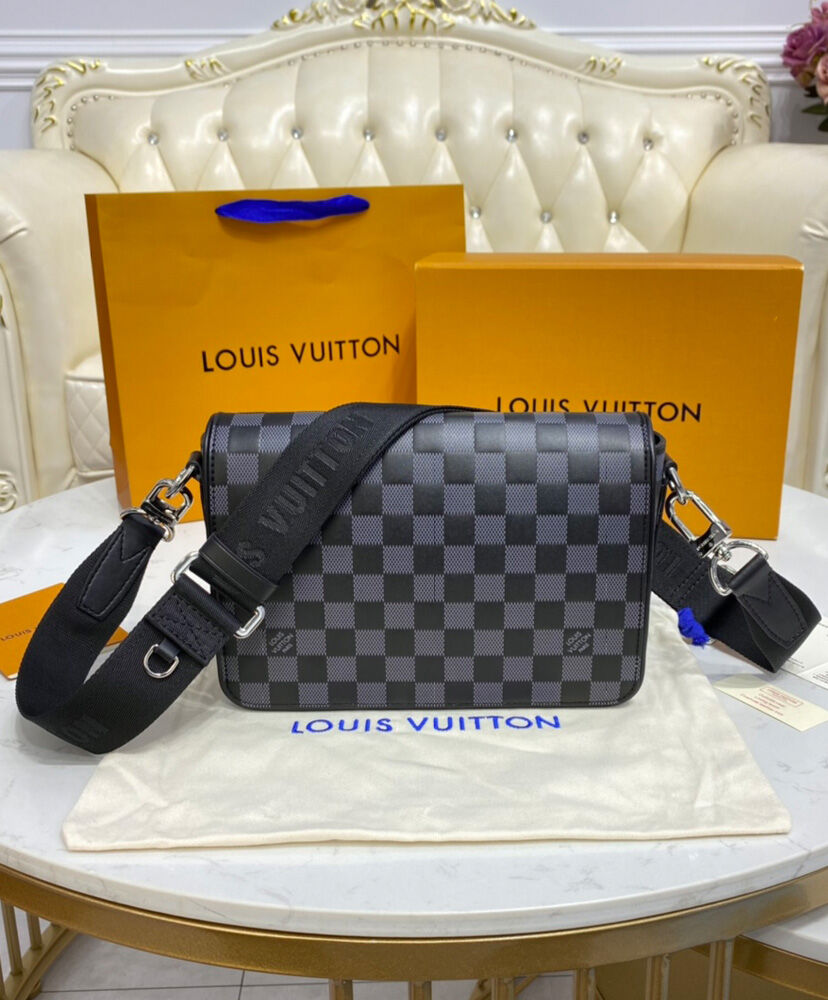 Louis Vuitton Studio Messenger Bag N50007 Black