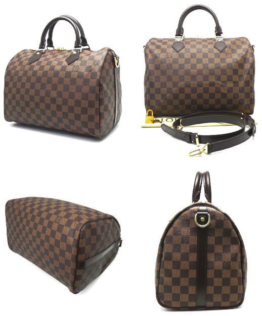 Louis Vuitton Damier Speedy N41183 Brown