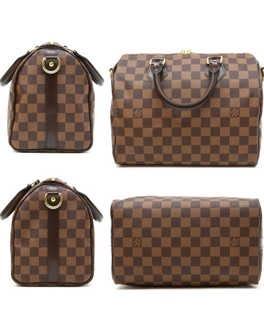 Louis Vuitton Damier Speedy N41181 Brown