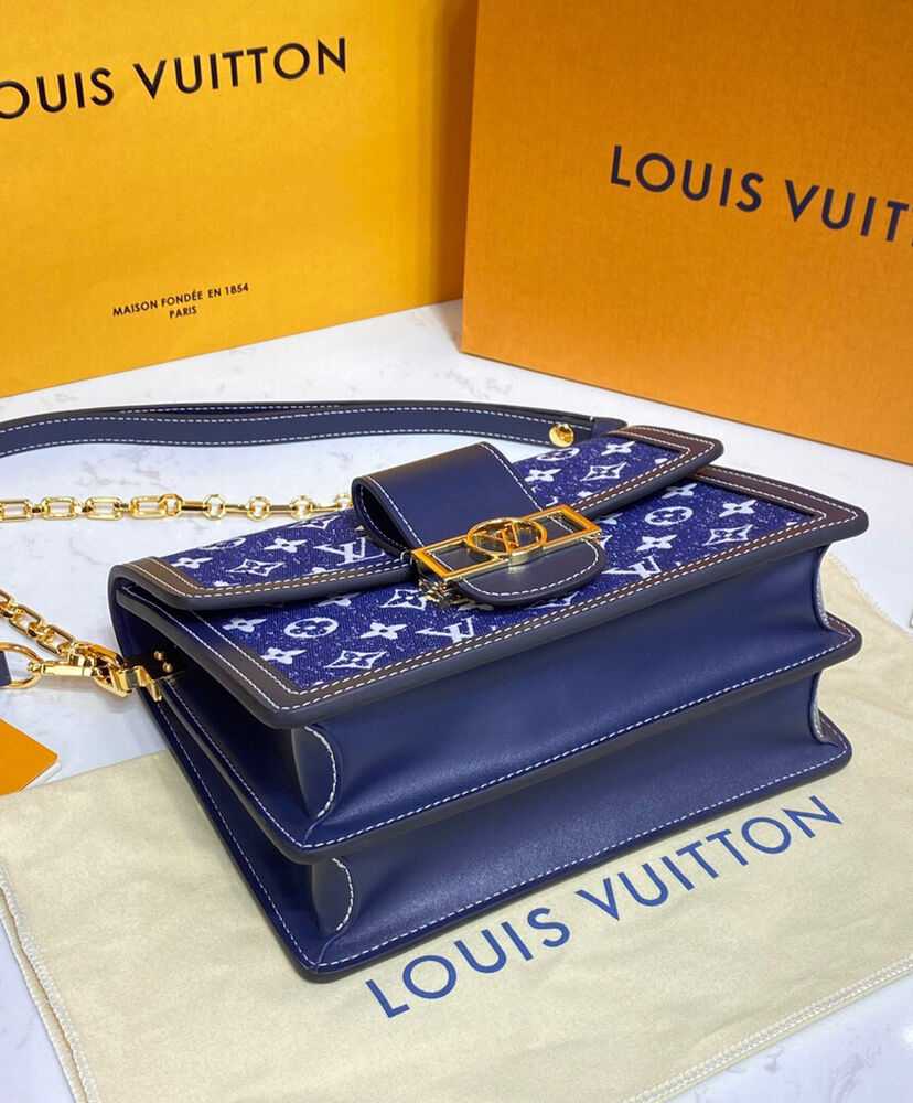 Louis Vuitton Dauphine MM M59631 Blue