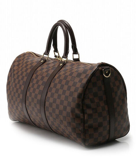 Louis Vuitton Keepall 45 With Shoulder Strap N41428 Brown